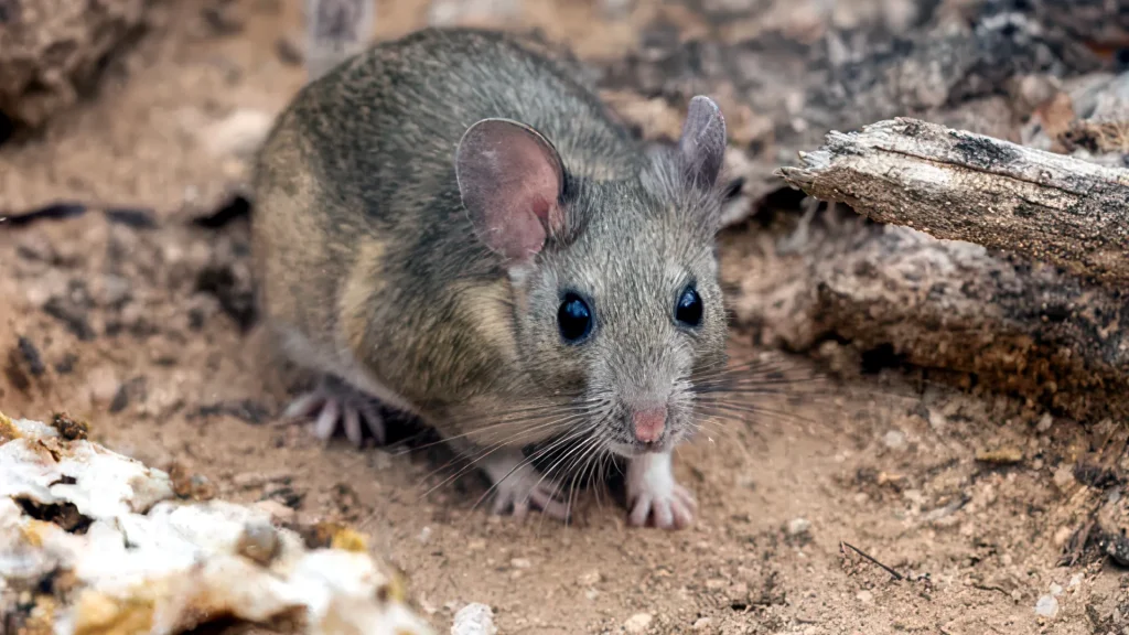 a pack rat outside in arizona